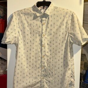 Denim & Flower Men’s Large Button Down Shirt